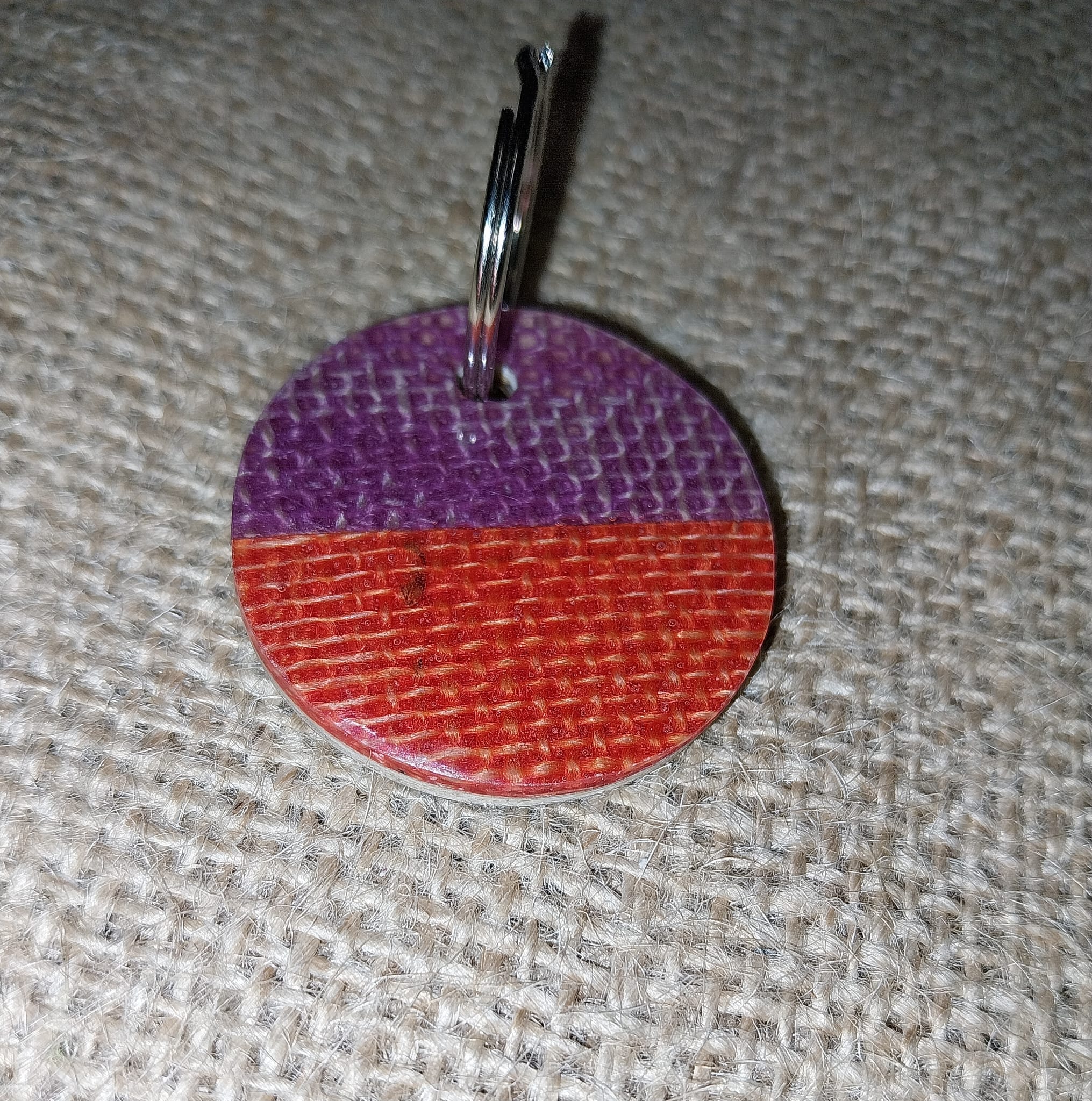 Portachiavi Bicolor - Il classico al quadrato